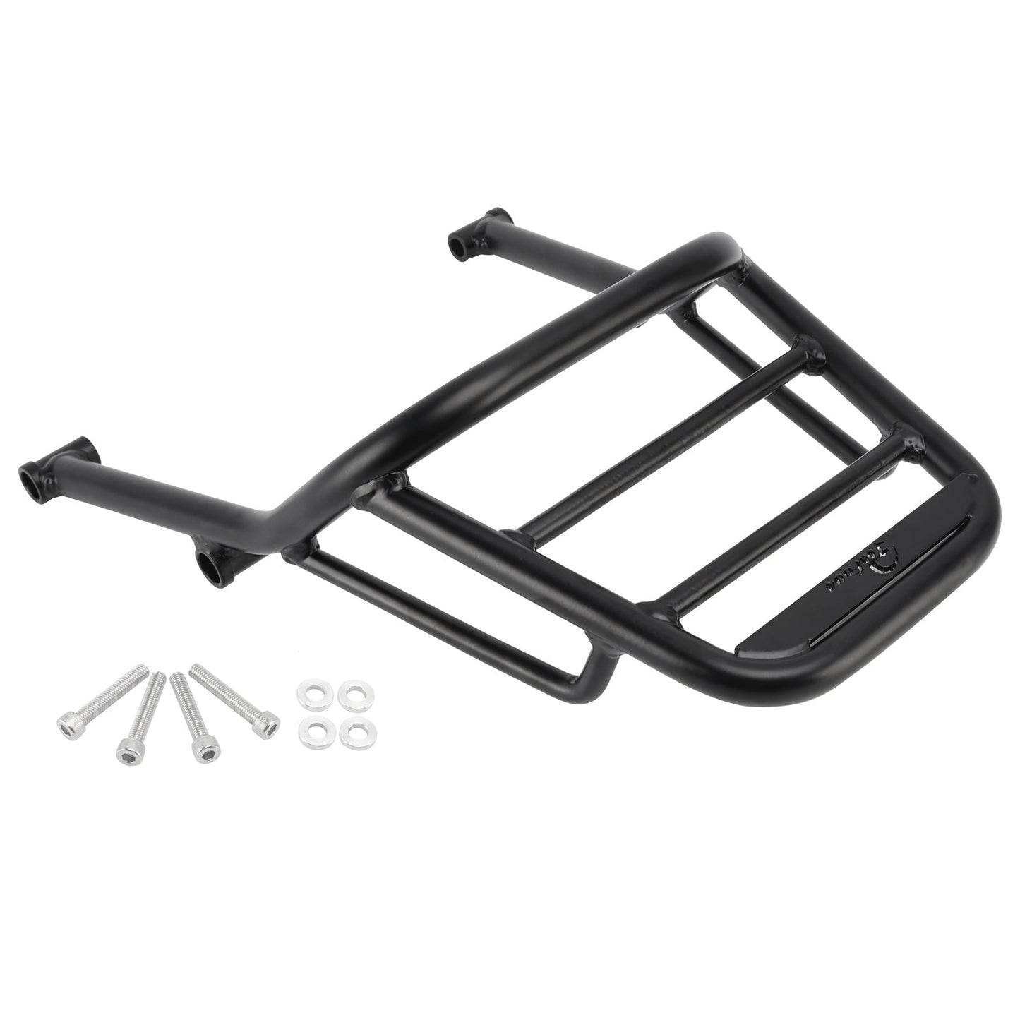 PORTAPACCHI POSTERIORE A TUBO PER SPEED 400 SCRAMBLER 400 2024-2025 NERO