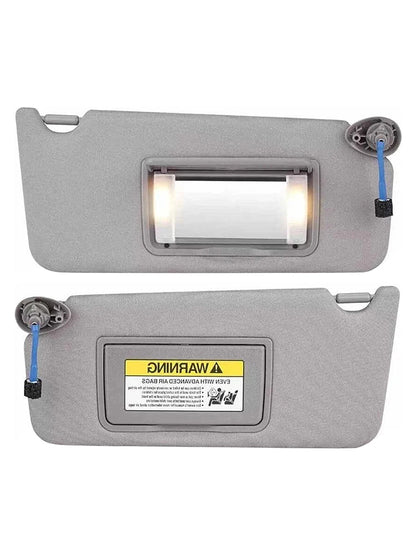 Coppia di visiere parasole grigie 83280TA5A51ZA per Honda Accord 2008-2017