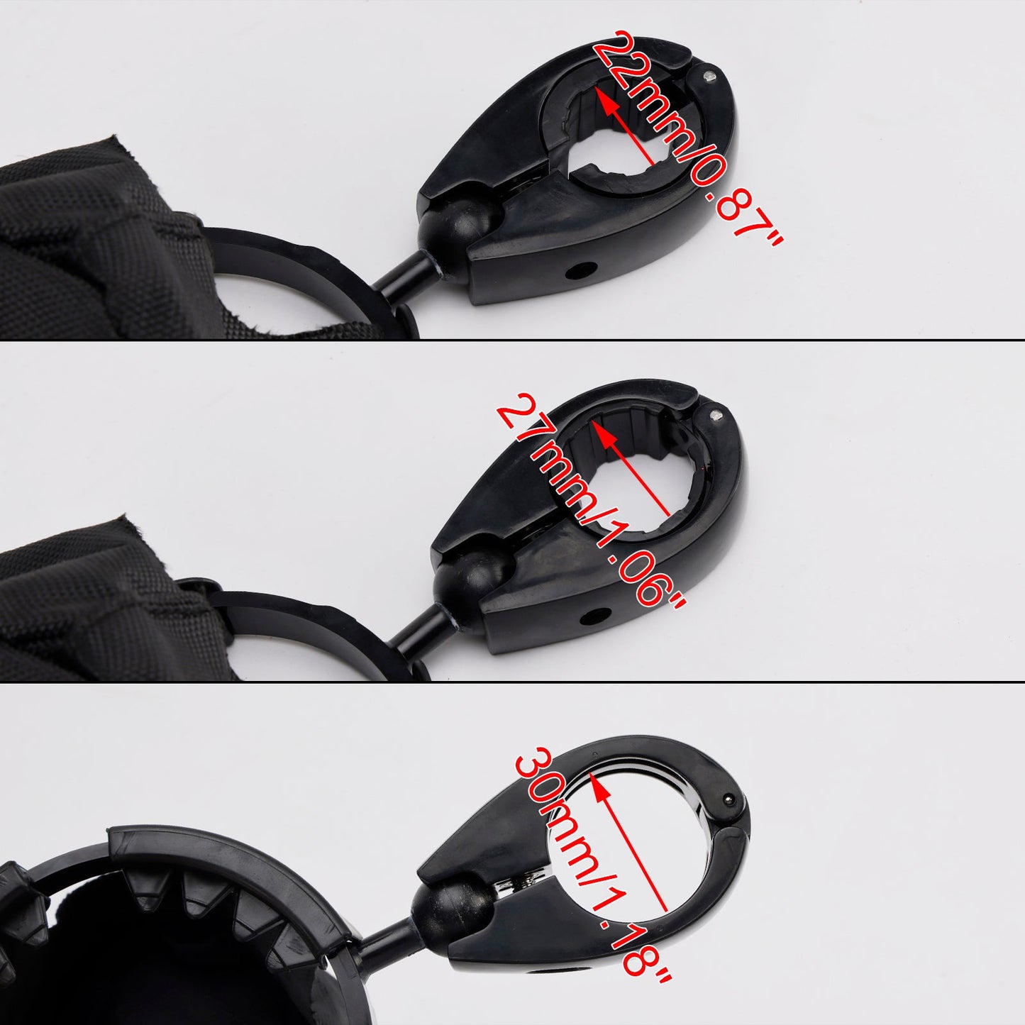 Supporto per bottiglia regolabile, portabicchieri, universale per Cna-Am Maverick X3