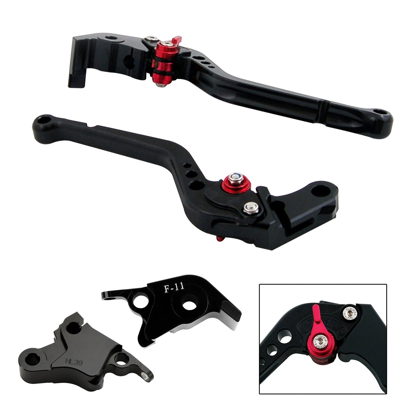 Leva frizione freno lunga adatta per CFMOTO 700CL-X Sport 2021-2024