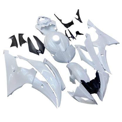 Kit carenatura addominali in plastica adatta per Yamaha YZF 600 R6 2008-2016