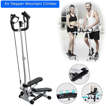 Fitness Workout Esercizio Air Stair Stepper Machine Attrezzatura cardio + manubrio