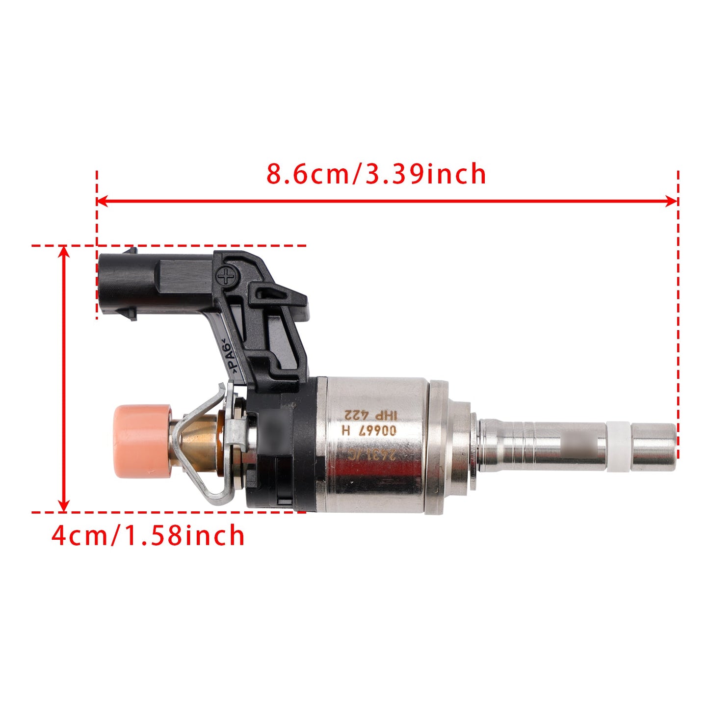 4 pezzi iniettori carburante per Audi VW SKODA Rapid Octavia Fabia 1.0 TSI 04E906036AL