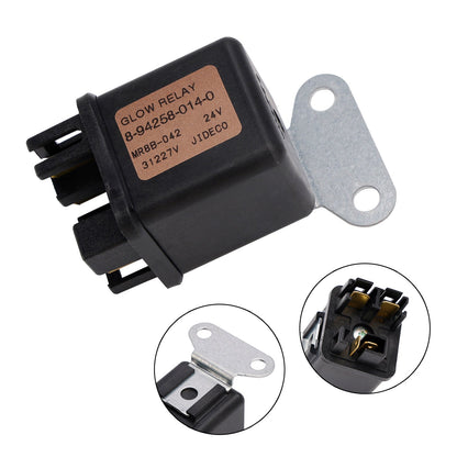 8-94258-014-0 Relè di preriscaldamento 24VDC MR8B-042 4Pins per Hitachi ZX110 Isuzu 6HK1