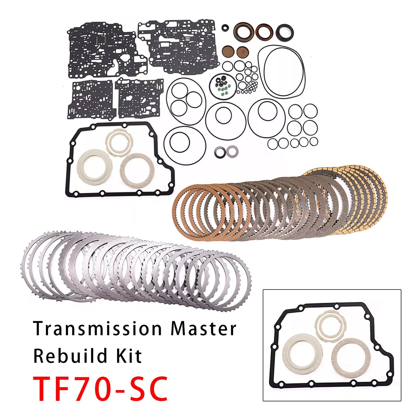 2006-2011 Per Peugeot 3008 (4 porte/station wagon) Kit di revisione della trasmissione Guarnizioni di revisione TF70-SC TF70SC
