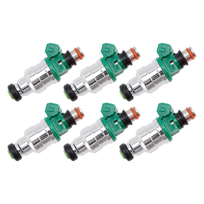 Set di 6 iniettori di carburante per Mitsubishi Montero 1994-1996 3.5L V6 INP-534 MD189021