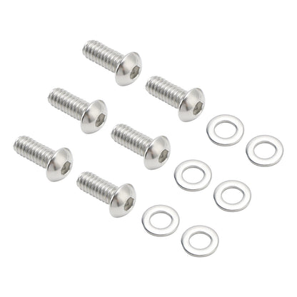 Kit di viti a brugola UNC in acciaio inox per coperchi motore da 59 pezzi per Sportster XL dal 2004 in poi