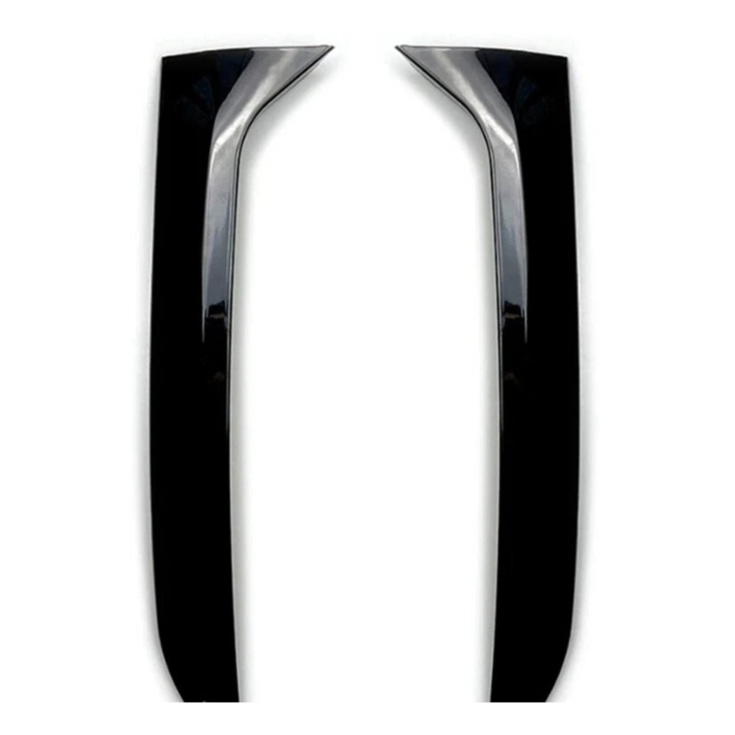 Spoiler laterali per lunotto posteriore nero lucido per VW Tiguan MK1 2007-2016