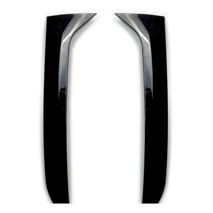 Spoiler laterali per lunotto posteriore nero lucido per VW Tiguan MK1 2007-2016