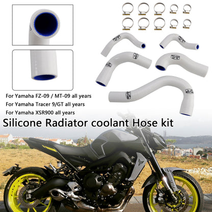 Yamaha MT-09 XSR900 Tracer 9/GT tutti gli anni Tubo refrigerante radiatore in silicone