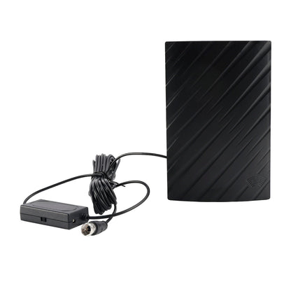 Antenna TV per interni ed esterni con doppio amplificatore Antenna TV DVB-T2 per la casa