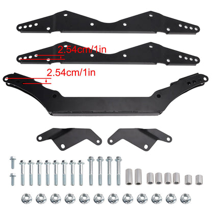 Kit di sollevamento sospensioni anteriori e posteriori da 2 pollici per Polaris RZR S 800 (2009-2014)