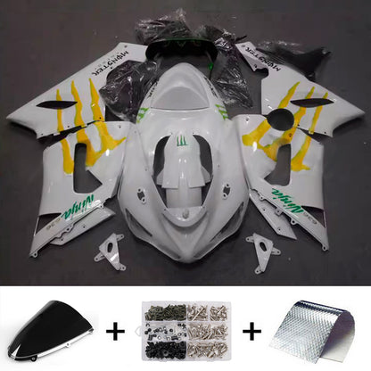 Kit carenatura iniezione in plastica ABS adatto per Kawasaki ZX6R 636 2005-2006