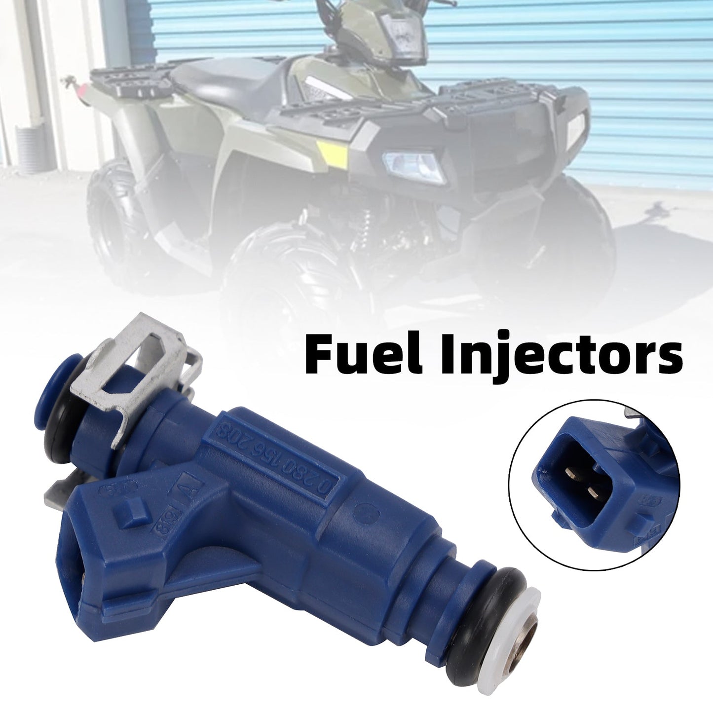 0455124 Iniettori di carburante 0455050 per Polaris Sportsman Outlaw 110 RZR 170