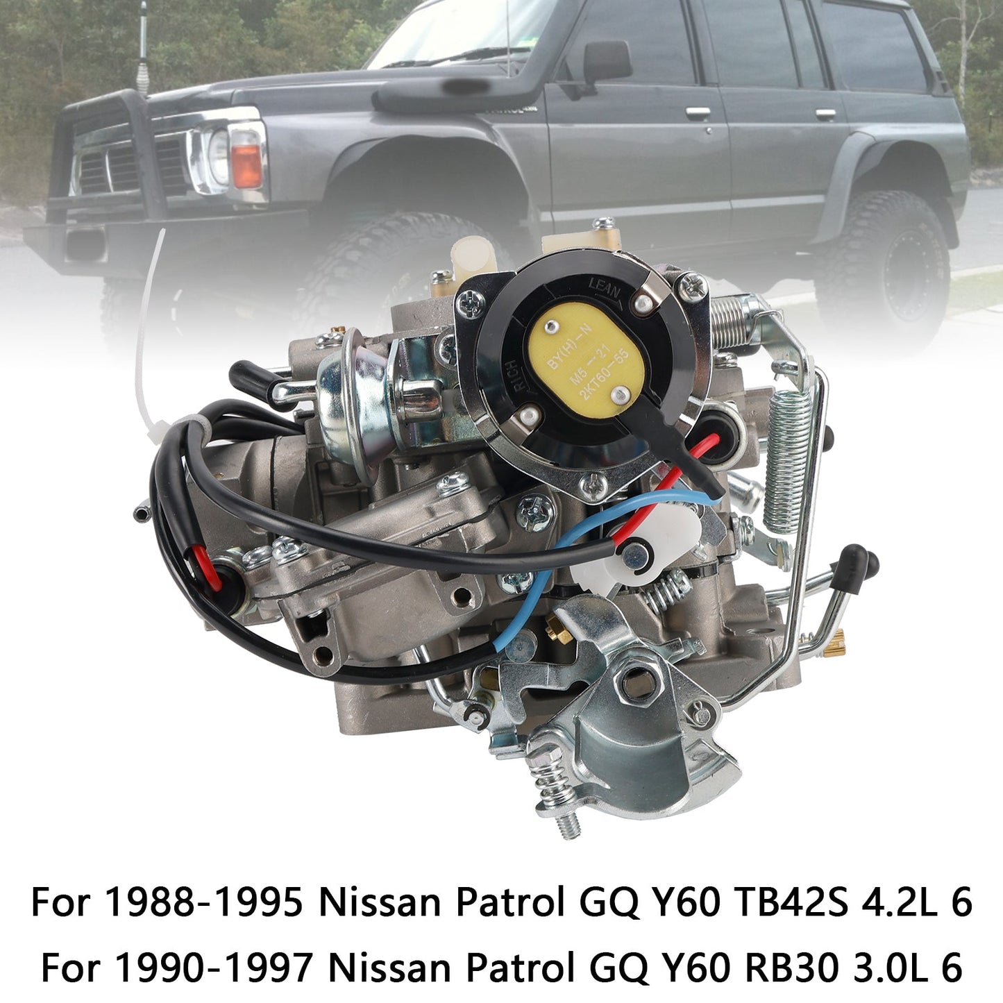 Carburatore Nissan Patrol GQ Y60 TB42S 4.2L 6 cilindri 1988-1995 16010-26J00