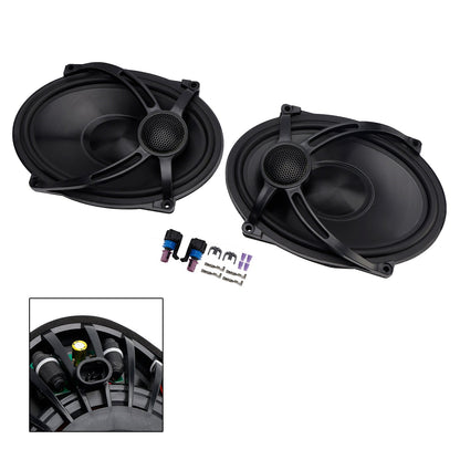 Kit altoparlanti per coperchio borsa laterale Touring Road Glide Flhr 2X 5""X7"" 1994-2024