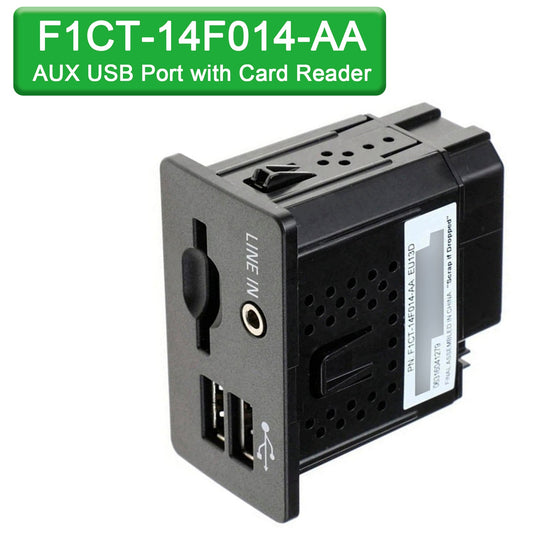 Porta USB AUX con lettore di schede C-MAX TRANSIT KUGA F1CT-14F014-AA