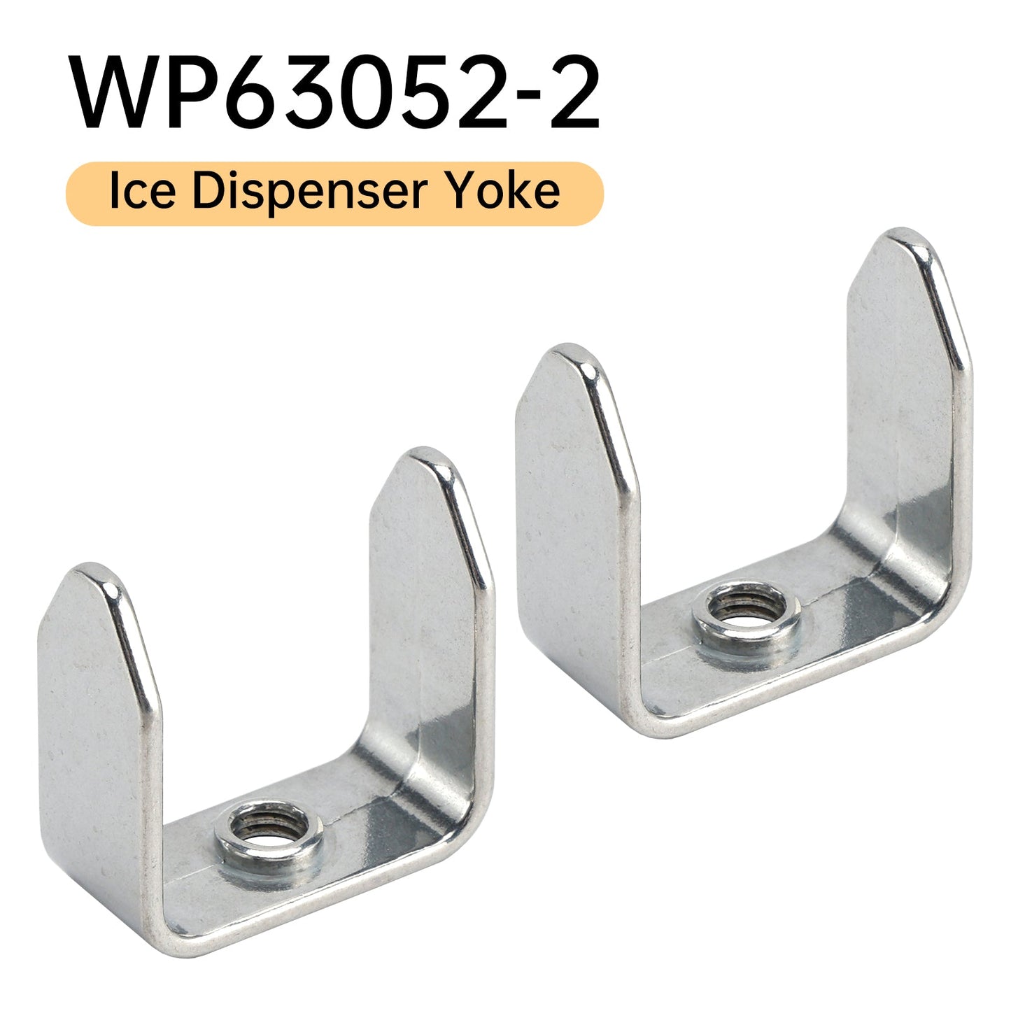 WP63052-2 Supporto per erogatore di ghiaccio per frigoriferi 63052A001 670268 PS11743333