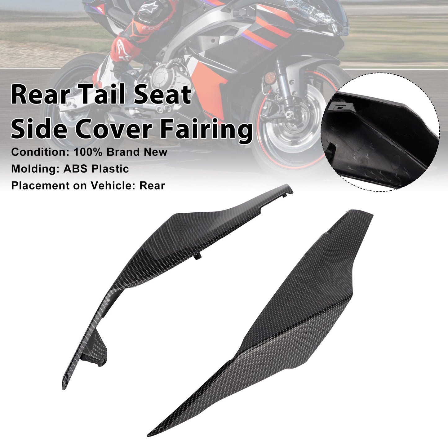 Carenatura laterale del codino posteriore Aprilia RS457 RS 457 2024-2025