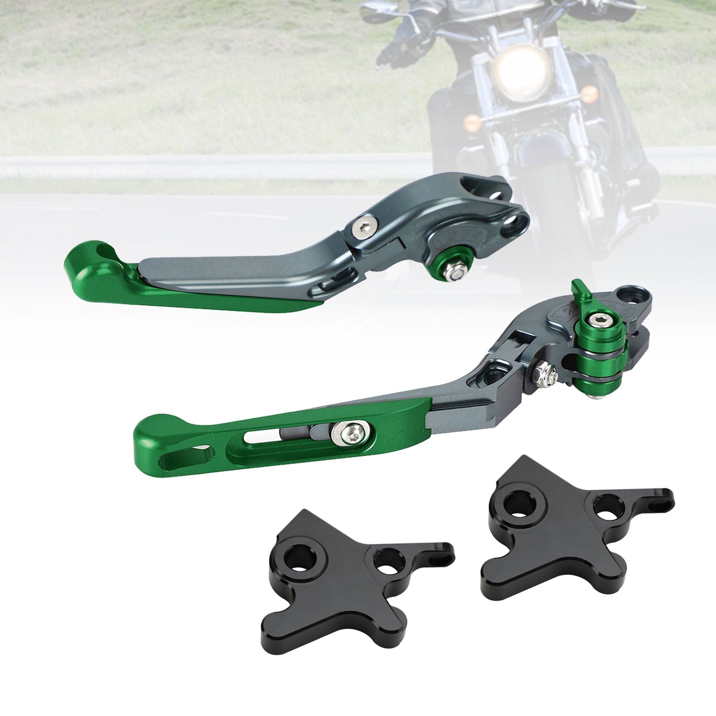 Leva freno frizione regolabile adatta per Piaggio MP3 300 16-18 MP3 350 18-19
