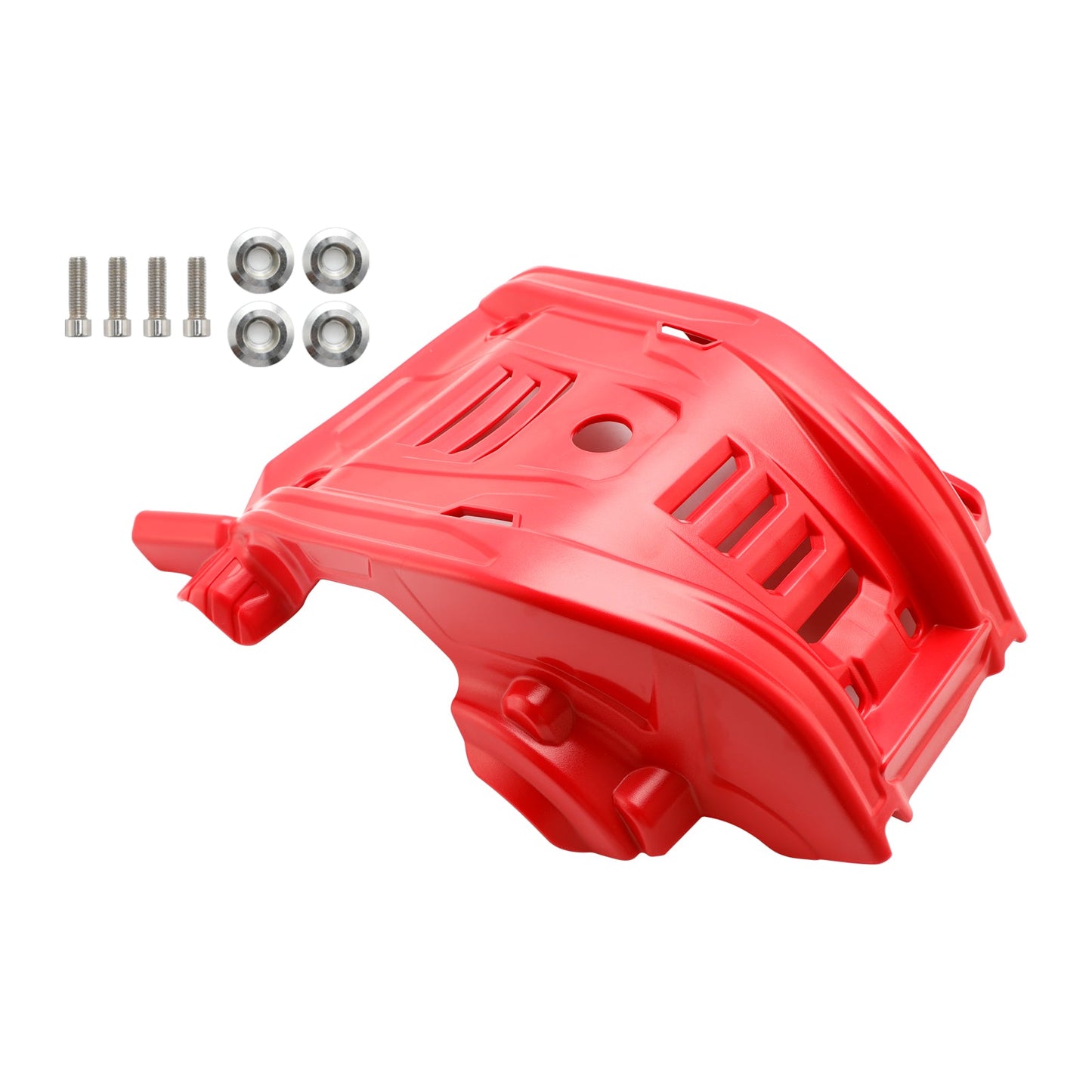 Piastra paramotore Honda CRF300 CRF300L 2023-2024 Protezione motore in plastica crepata