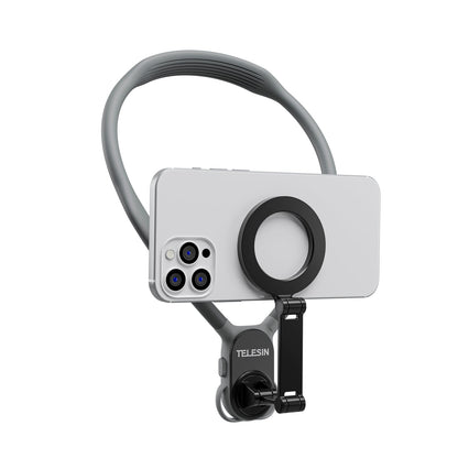 Supporto magnetico per collo per telefono cellulare Magsafe con sgancio rapido e assorbimento degli urti
