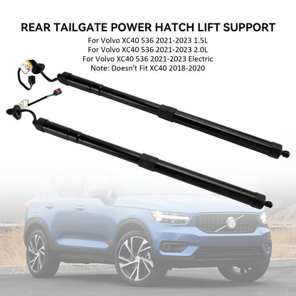 2PCS Rear Electric Tailgate Gas Strut 32296296 Per Volvo XC40 536 2021-2023
