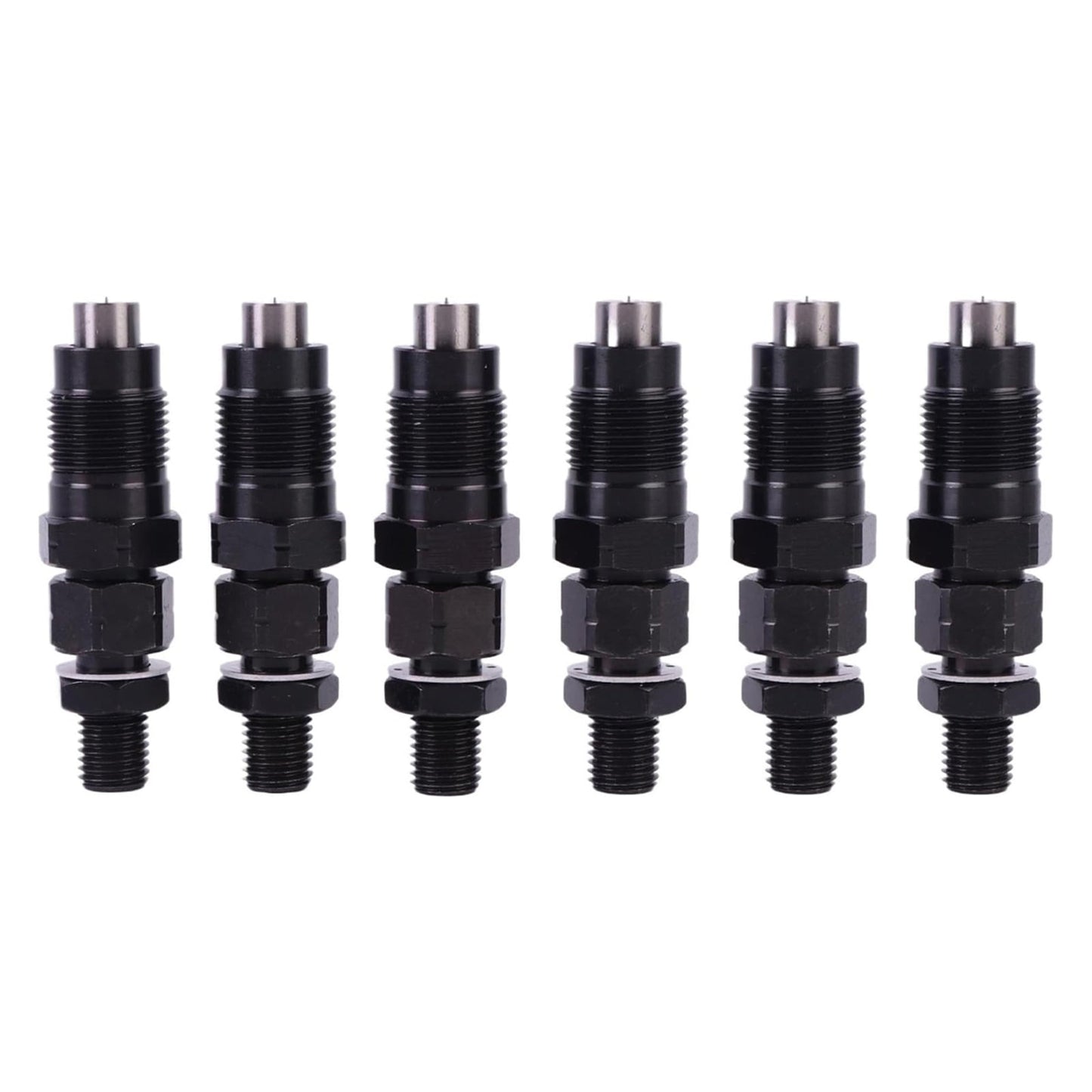6 pezzi di iniettore di carburante per motore Toyota 3L Hilux Hiace 2.8L 23600-59105