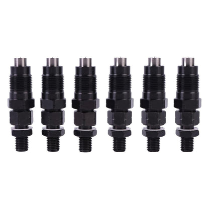 6 pezzi di iniettore di carburante per motore Toyota 3L Hilux Hiace 2.8L 23600-59105