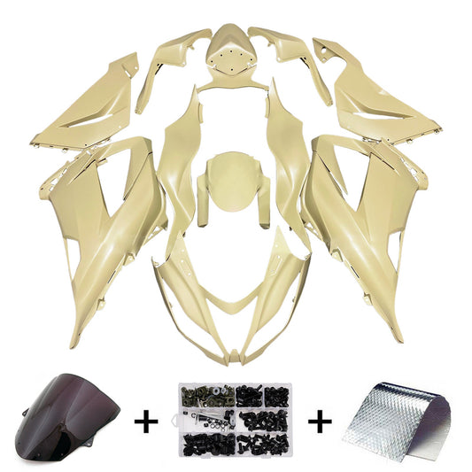 Kit carenatura iniezione in plastica ABS adatto per Kawasaki ZX6R 636 2013-2018