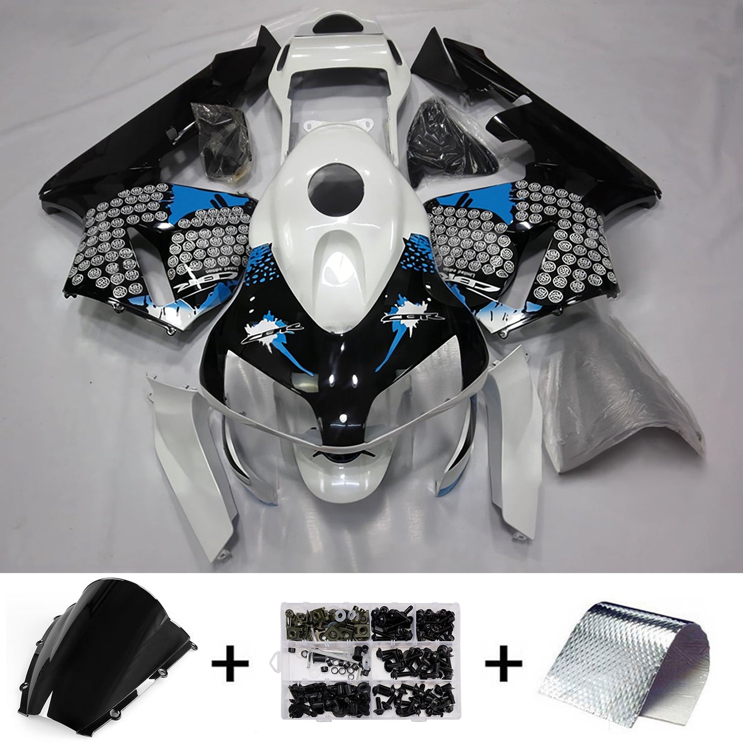 Kit di carene in plastica ABS stampate a iniezione per Honda CBR600RR 2003-2004 F5