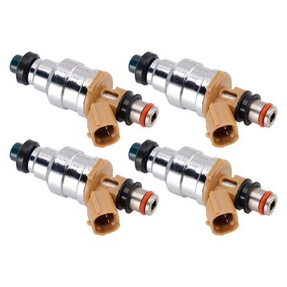 4 iniettori di carburante per Mazda 323 Miata Protege Ford Escort 1.8L 195500-2180