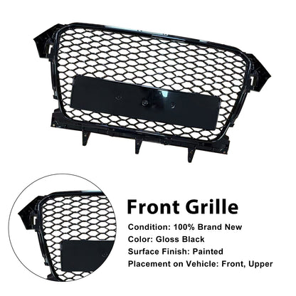 Per Audi A4 B8.5 2013-2016 Allroad solo griglia per paraurti anteriore stile RS4