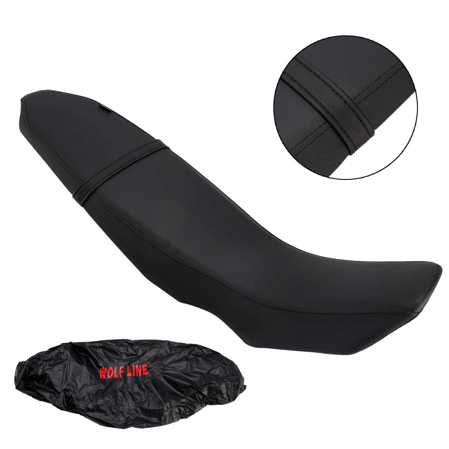Cuscino per sedile passeggero anteriore Raider per Yamaha Tenere 700 T700S 2025, colore rosso.