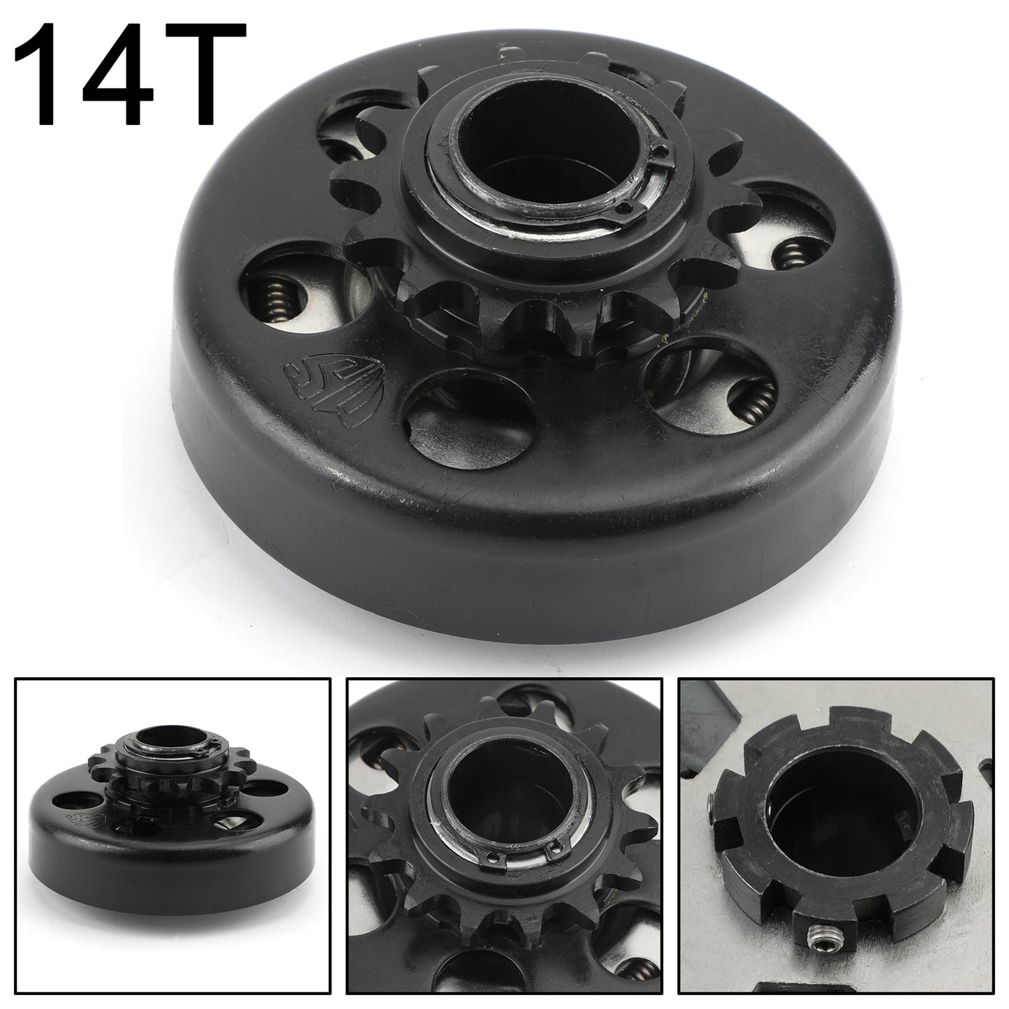 13HP Go Kart Frizione Centrifuga 1inch Bore 14T 14 Tooth Per 40 41 420 Chain