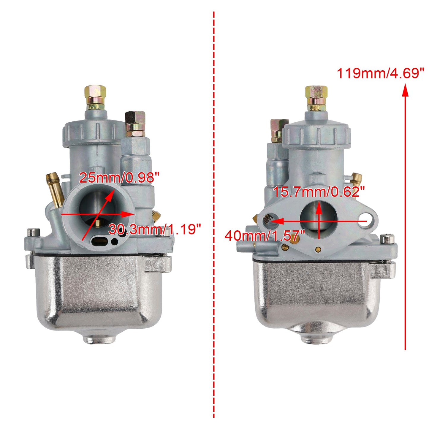Carburatore Carb per Simson S50 S51 S53 S60 S70 S80 S83 SR50 SR80 KR51 13149-00S