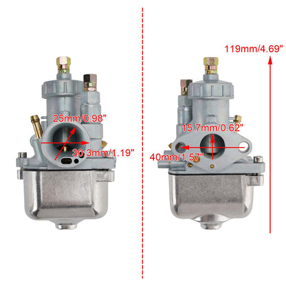 Carburatore Carb per Simson S50 S51 S53 S60 S70 S80 S83 SR50 SR80 KR51 13149-00S
