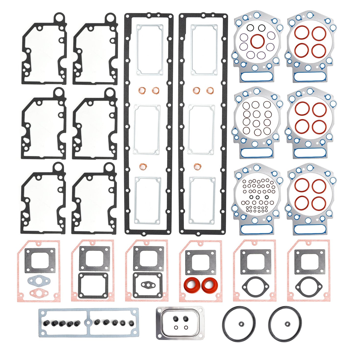 3803598 3800728 Set guarnizioni motore superiore per Cummins KTA19 KTTA19