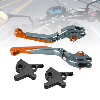 Leva freno frizione regolabile adatta per Piaggio MP3 300 16-18 MP3 350 18-19