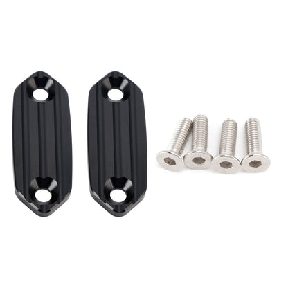 PIASTRE DI BLOCCO SPECCHIETTI IN ALLUMINIO PER KAWASAKI NINJA ZX6R ZX-6R ZX 636 2013-2026