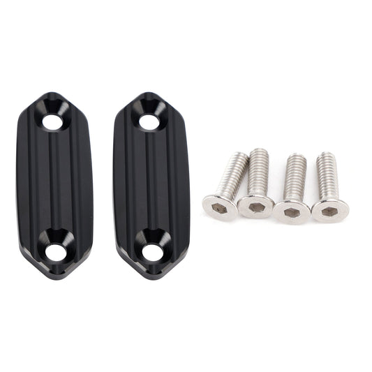 PIASTRE DI BLOCCO SPECCHIETTI IN ALLUMINIO PER KAWASAKI NINJA ZX6R ZX-6R ZX 636 2013-2026