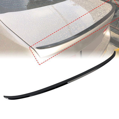 Spoiler posteriore nero lucido per BMW Serie 5 G30 Berlina M5 Style 2017-2023