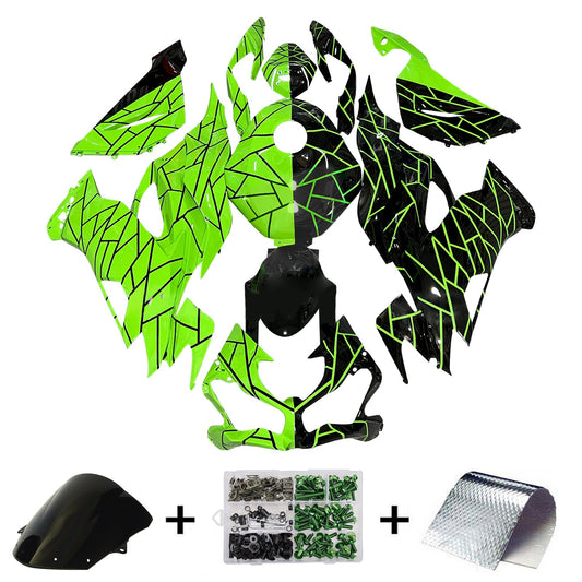 Kit carenatura iniezione in plastica ABS adatto per Kawasaki ZX6R 2019-2023