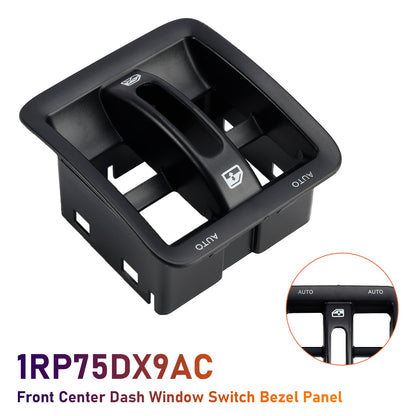 2011-2018 Jeep Wrangler pannello cruscotto interruttore alzacristalli elettrici cornice 1RP75DX9AC