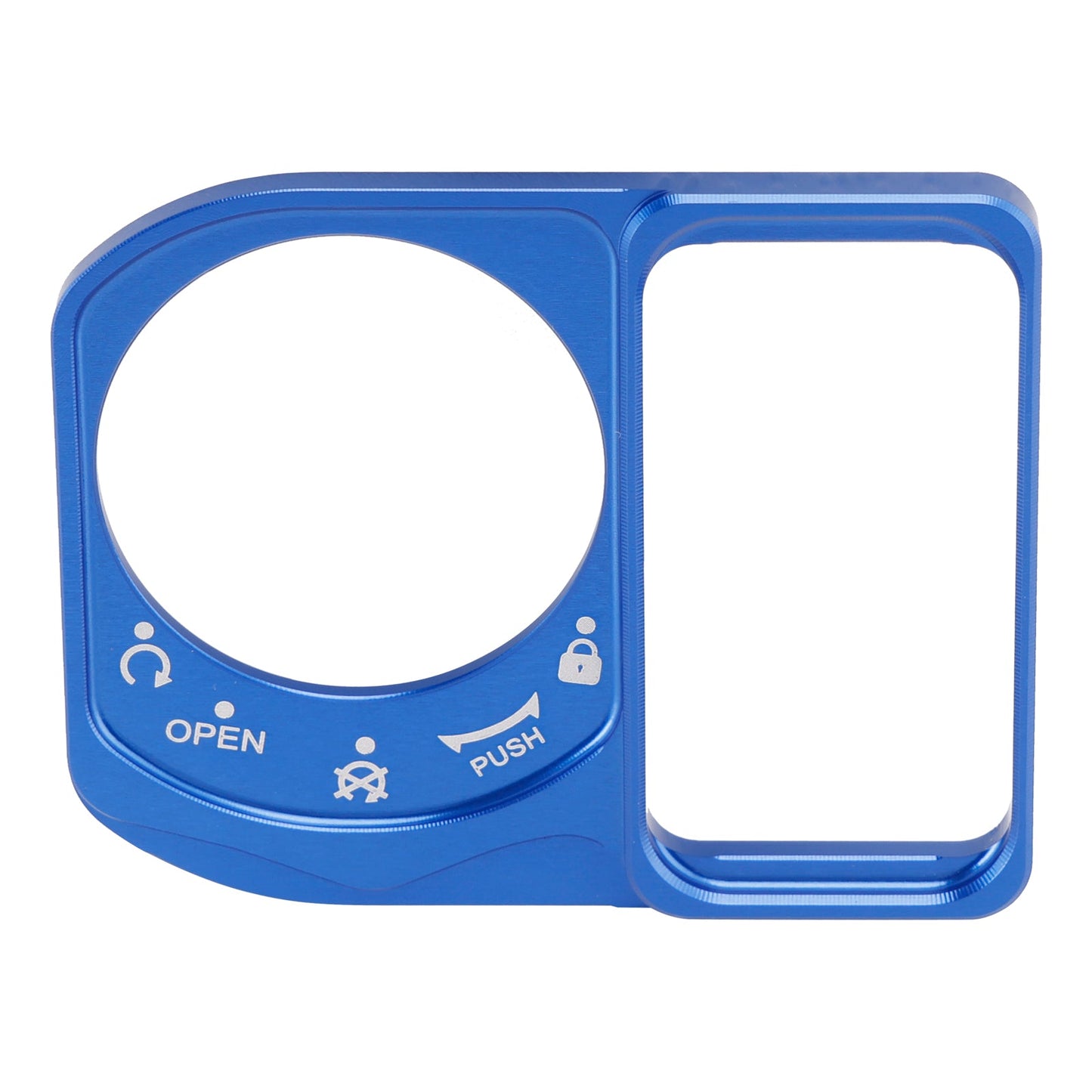 Copertura interruttore chiave in alluminio blu per Honda ADV 150 ADV150 2019-2021