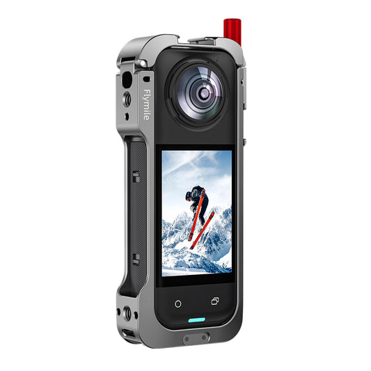 Accessori per fotocamera: custodia protettiva con copriobiettivo e kit per Insta360 X5
