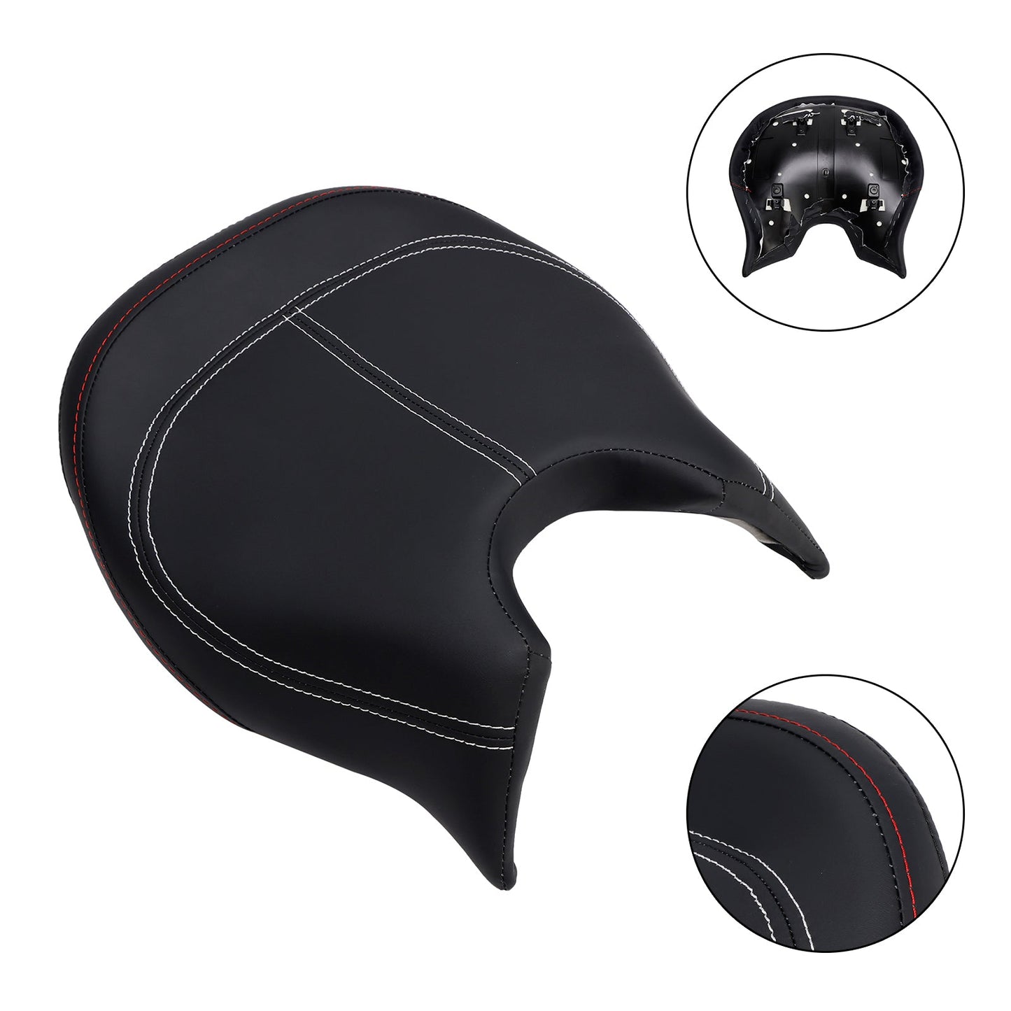Sella passeggero anteriore Raider per Can-Am Ryker 600 900 2019-2023, nera