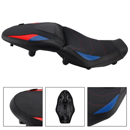 Sedile passeggero anteriore posteriore conducente +20 mm nero adatto per Bmw S1000Xr 20-26 M1000Xr nero