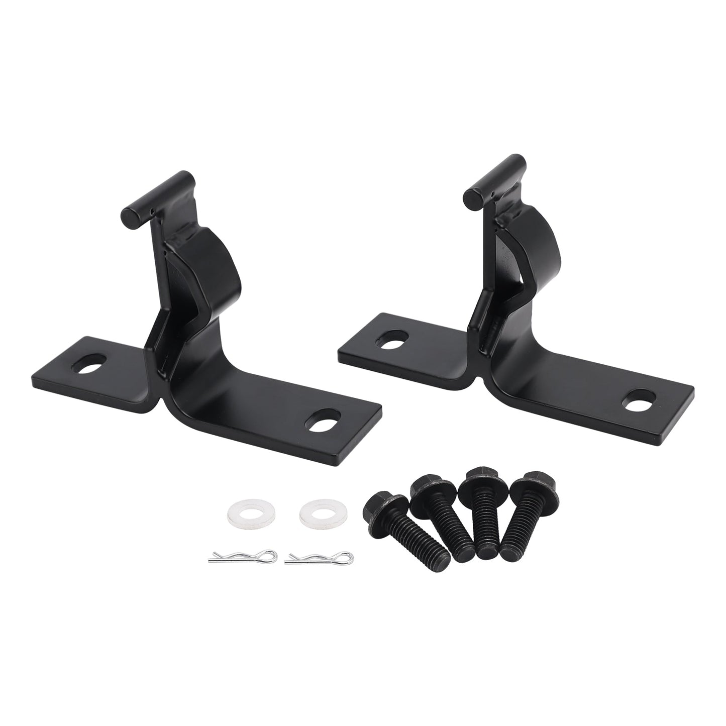 Staffe di montaggio per sedili posteriori pieghevoli/ribaltabili per Jeep Wrangler YJ 1987-1995 e CJ 1976-1986
