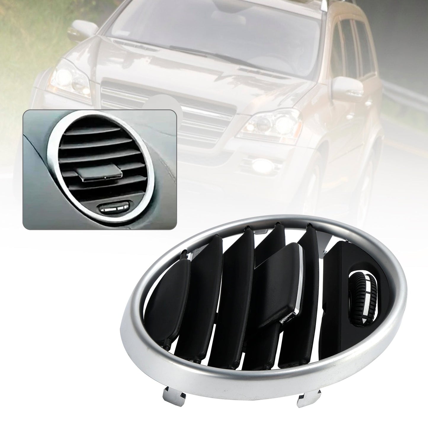 Pannello di uscita della griglia di ventilazione dell'aria condizionata per Mercedes-Benz ML350 GL450 ML63 2006-12